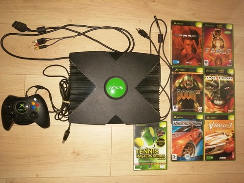 Console microsoft xbox fat - xbox,