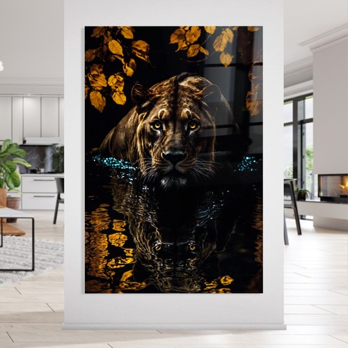 Quadro leone arte - ✅, leone,