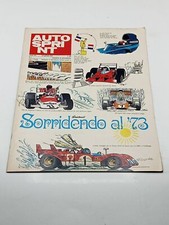 rivista AUTOSPRINT anno 1973