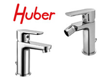 MISCELATORE HUBER SATURNO RUBINETTO LAVABO BIDET DOCCIA INCASSO 1 VIA/2 VIE CROM