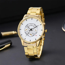Orologio da polso elegante oro