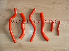 For Honda CR125R CR 125 1990-1997 91 92 93 94 95 96 silicone radiator hose RED
