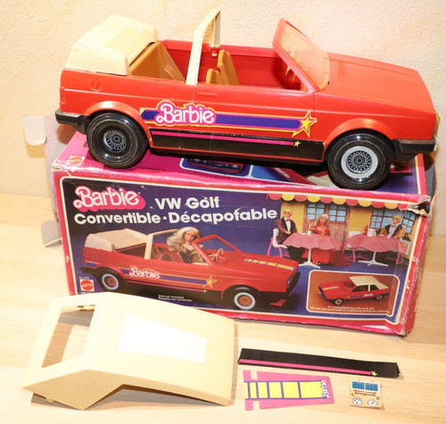 Barbie golf mk1 cabrio - vw,