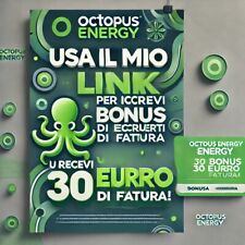 Octopus Energy: Sconto € 30,00 (immagine fatta con AI, tanta roba..)