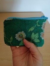 Portaspiccioli, Porta-monete con cerniera lampo, verde, resistente...