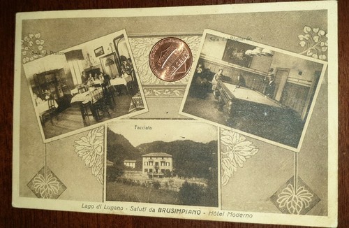Cartolina epoca paesag - d'epoca,