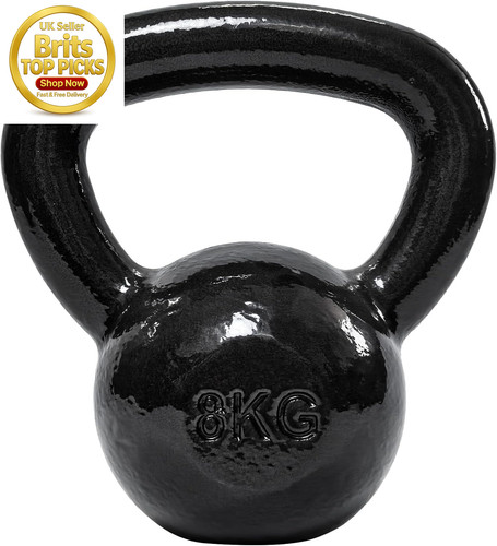Kettlebell ghisa 8 kg - ghisa,