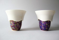 Paire de tasses / verres à