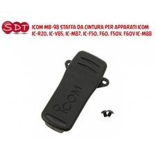 ICOM MB-98 STAFFA DA CINTURA PER APPARATI ICOM IC-R20, IC-V85, IC-M87, IC-F50, F