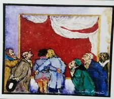 WALTER PIACESI OLIO SU TAVOLA