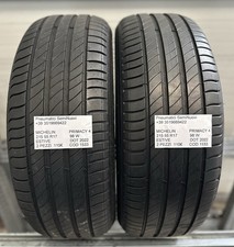 2 PNEUMATICI USATI MICHELIN PRIMACY 4 ESTIVE 215 55 R17 98 W DOT 2022