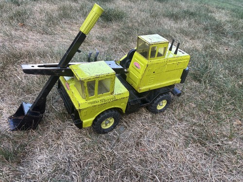 Green tonka mighty - mighty, shovel