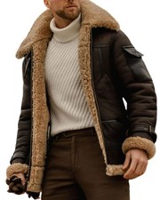 Giacca pelle uomo originale B3