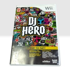 DJ Hero Nintendo Wii CIB