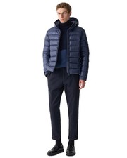 Piumino Lucido Con Cappuccio