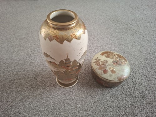 Due ceramiche japaneae satsuma - japaneae,