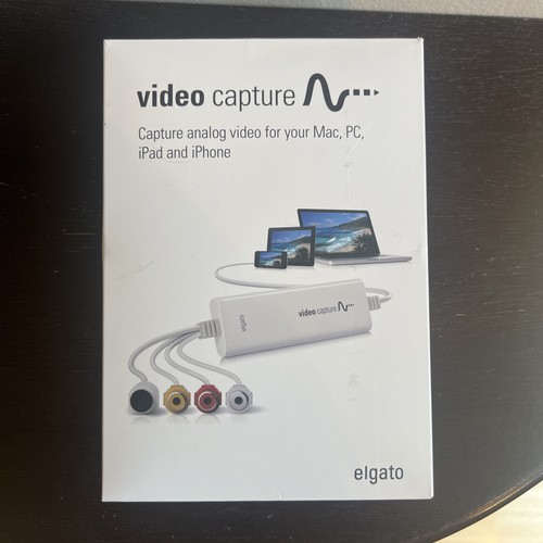 Elgato video capture - capture, –