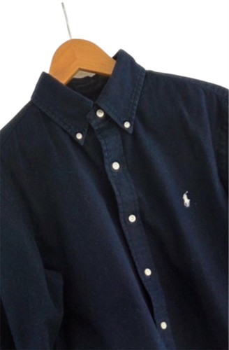 Camicia ralph lauren navy 100 - lauren,