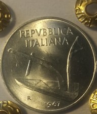 10 LIRE 1967 SPIGHE FDC