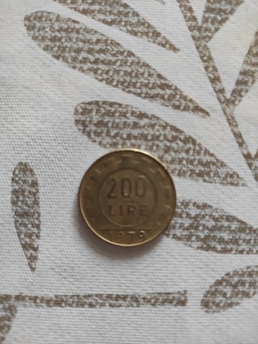 Moneta italiana 200 lire - da,