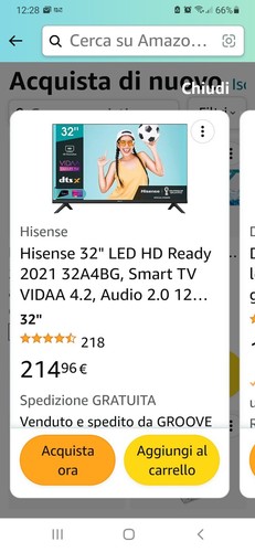 Smart pollici - smart, tv