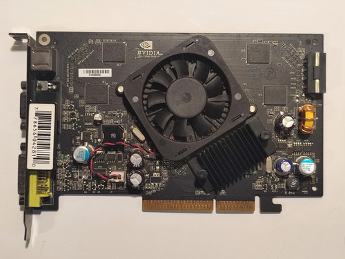 Xfx nvidia 7600 agp 256mb - agp,