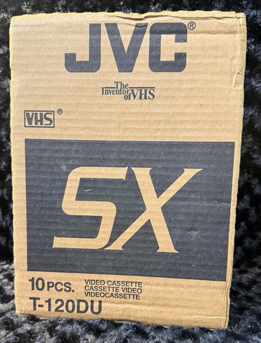 Lot jvc 120 sx - lot, 10