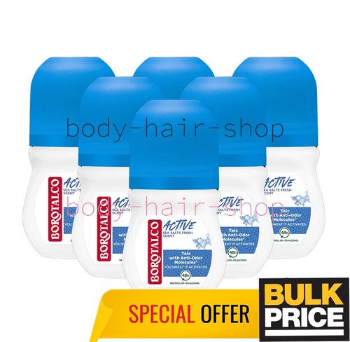 Borotalco active sea - active, salts