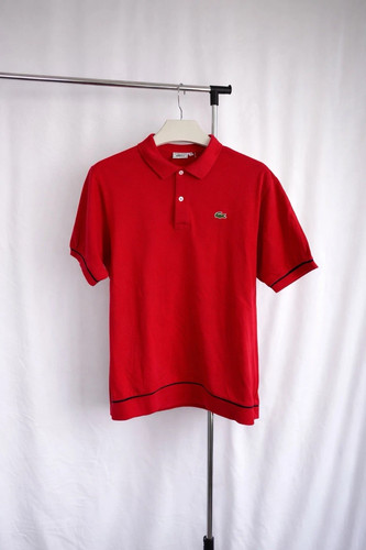 Polo classica lacoste - lacoste, rossa