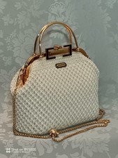 Borse donna lavorate a uncinetto. Borsa clutch. Fatta a mano. Borsa donna.