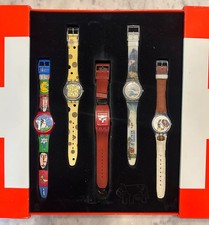 Swatch “The Swatch Swiss Collection” cofanetto 5 orologi edizione limitata – anni 90