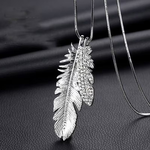Collana donna piuma - 🪶✨,
