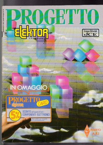 Rivista progetto elektor 1988 - progetto,