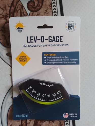 201 lev gage - 201-f, inclinometro