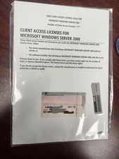 Windows Server 2008 5 licenza