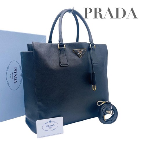 Borsa prada pelle saffiano - pelle,