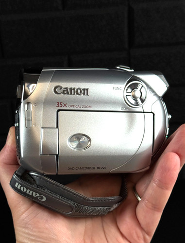 Videocamera dvd canon dc220 - dvd,
