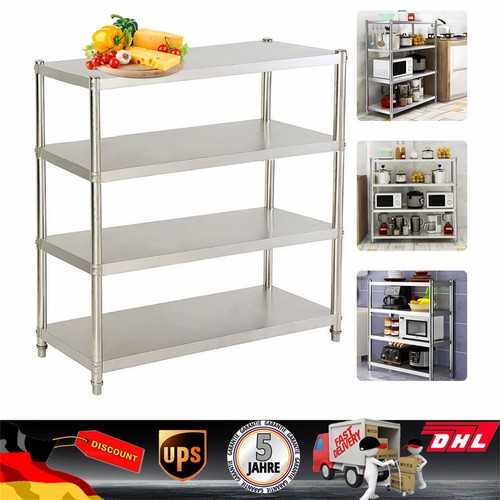 Scaffale acciaio inox 4 - in,