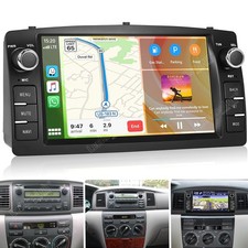 Per TOYOTA COROLLA E10 E11 E12 1990-2007 Autoradio Carplay Android 15 GPS 2+64G