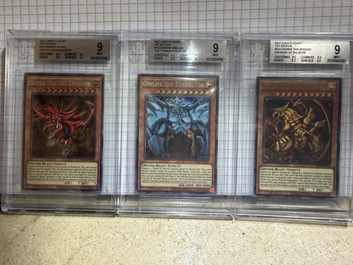 Bgs dio card set - yu-gi-oh,