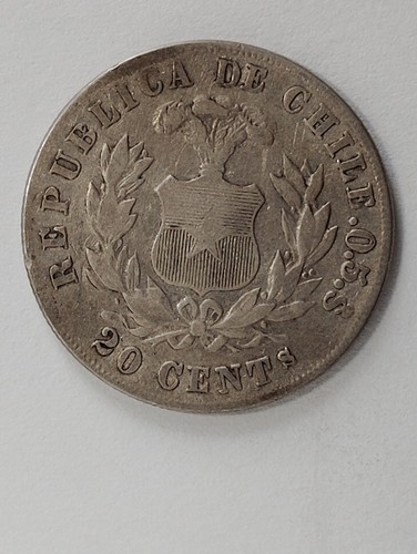 1879 cile centesimi - cile,