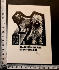 WUNDERKAMMER EXLIBRIS 796 - " BARBONCINI " - * FERY ANTAL * - X SIGNED