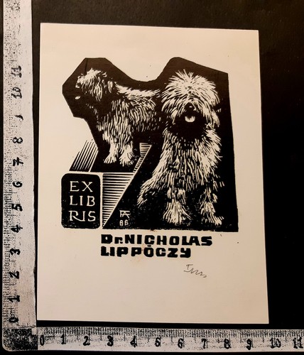 Wunderkammer exlibris 796 - wunderkammer, "