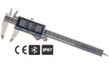 Calibro digitale elettronico 150 mm Borletti IP67 acciaio Bluetooth impermeabile