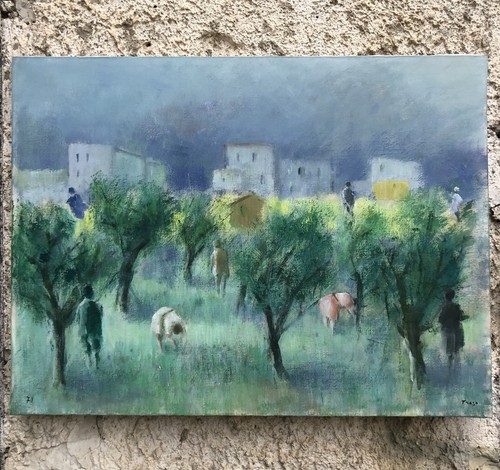 Quadro vintage paesaggio - vintage, -paesaggio-