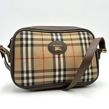 Borsa a tracolla Burberry Nova Check borsa a tracolla Canva Burberrys 2Y1945