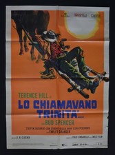 MANIFESTO  2F LO CHIAMAVANO TRINITA' terence hill bud spencer cineteca BO