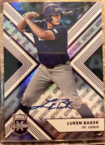 Luken baker 2018 panini elite - baker,