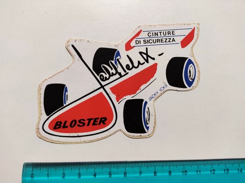 Adesivo jacky ickx bloster - jacky,
