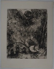 Marc CHAGALL : Le soleil et